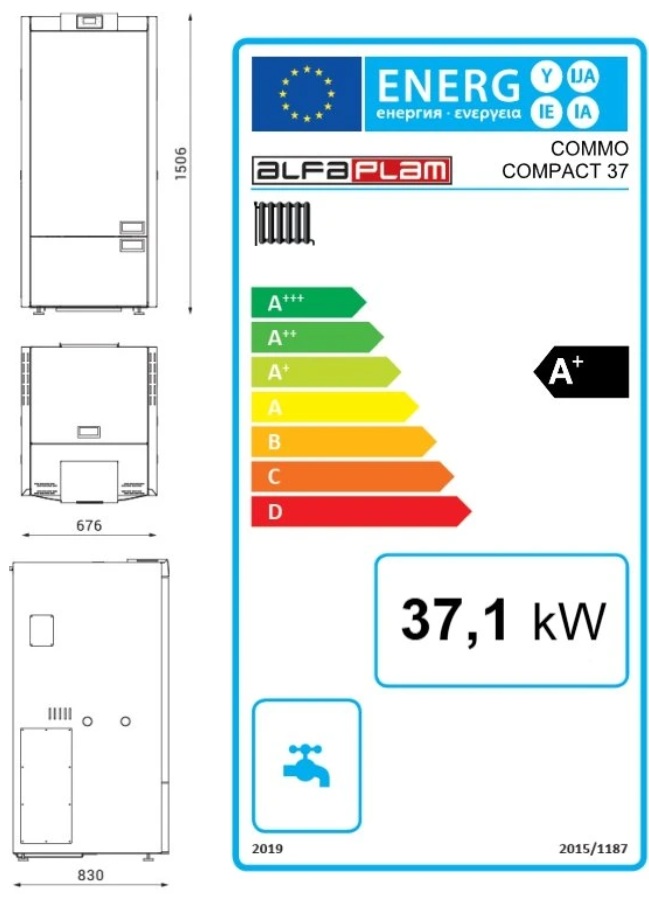 COMMO COMPACT 37 schema kotle